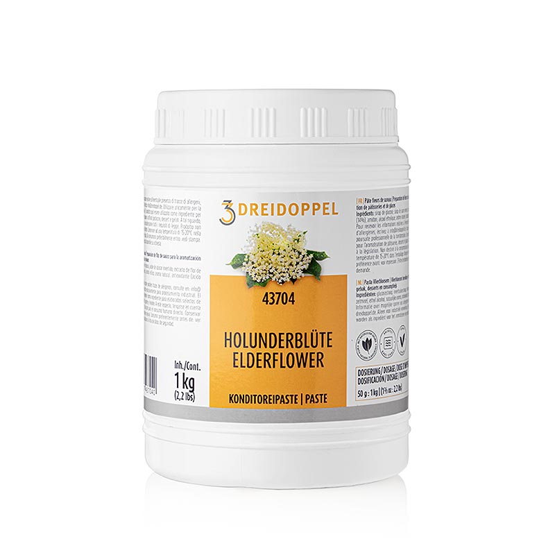 Pâte de sureau Dreidoppel Nr437 1 kg produit pour la pâtisserie et l'aromatisation