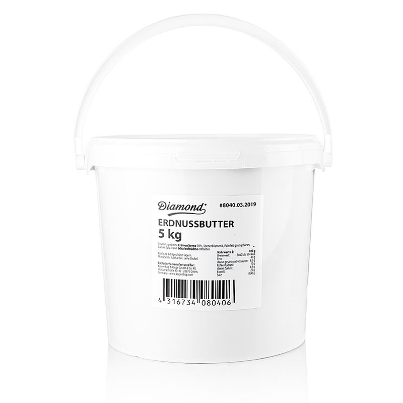 Grand paquet de 5 kg de pâte d'arachide Pâte de diamant, idéal pour faire des réserves