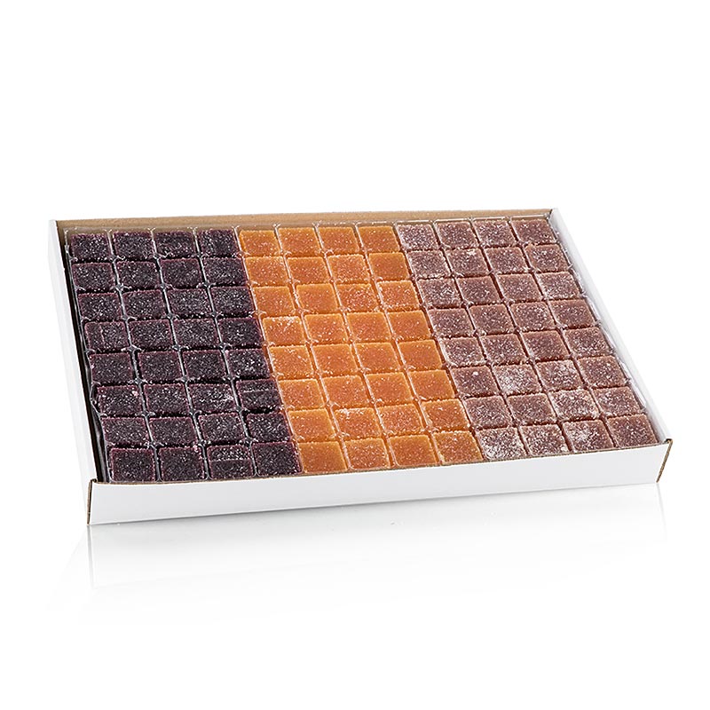  Boîte de 18 kg avec 192 morceaux de délicieuse gelée de fruits