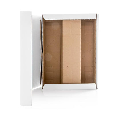 Coffret cadeau pour le vin avec 360mm, emballage blanc et 1 pièce