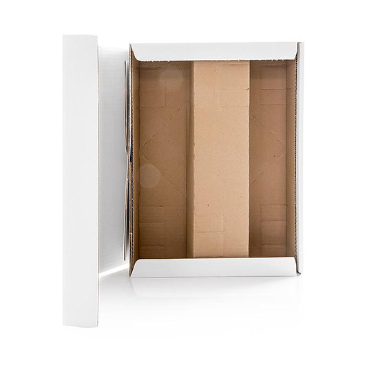 Coffret cadeau pour le vin avec 360mm, emballage blanc et 1 pièce