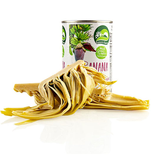 Fleur de bananier en saumure, Natures Charm, 510 g