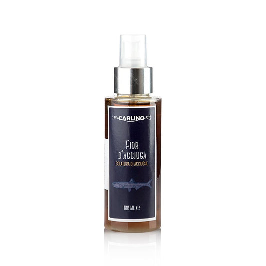 Sauce aux anchois, également connue sous le nom de Colatura di Acciughe, Carlino, 100 ml, un complément savoureux aux plats