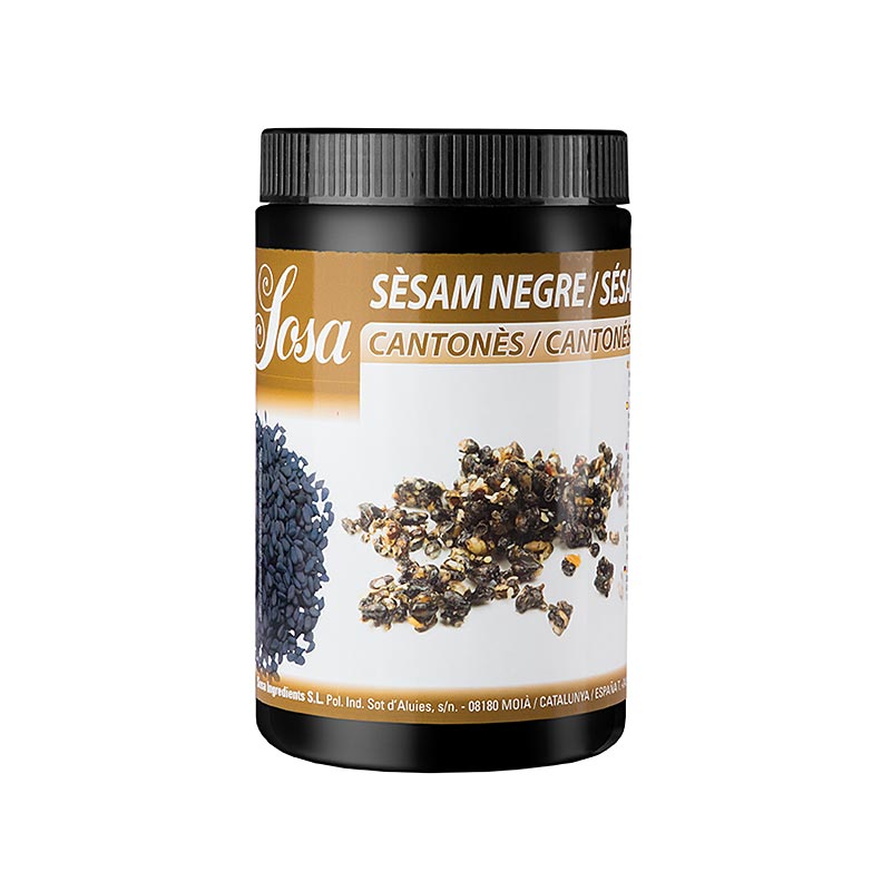 600 grammes de graines de sésame noir caramélisé de Canton Sosa image du produit
