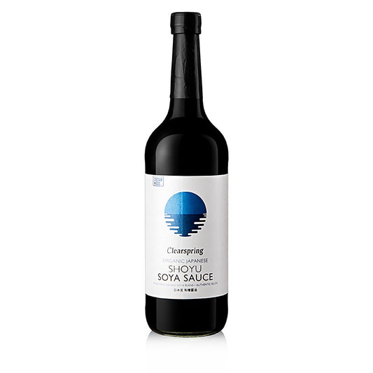 Organic Clearspring Organic Japanese Shoyu Soy Sauce, 1 litre de sauce soja de première qualité