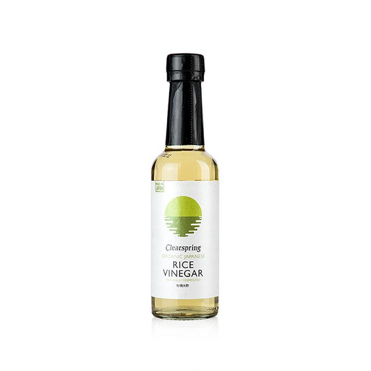 Vinaigre de riz japonais biologique, vinaigre de riz clair de Clearspring, BIO, 250 ml