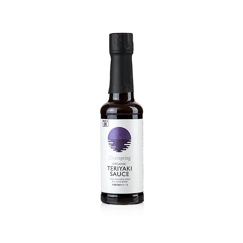 Sauce Teriyaki Organic Clearspring, 150 ml, à base d'ingrédients naturels