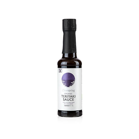 Sauce Teriyaki Organic Clearspring, 150 ml, à base d'ingrédients naturels