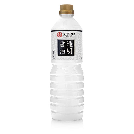 Sauce soja cristalline en bouteille de 1 litre au goût traditionnel