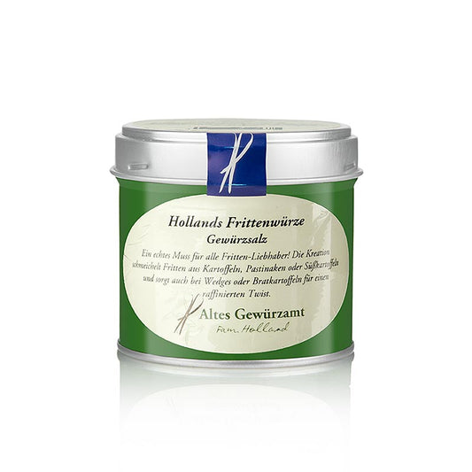 Herbes à frites, Altes Gewürzamt, 140 g - Un savoureux mélange d'herbes pour assaisonner de délicieuses frites à la hollandaise