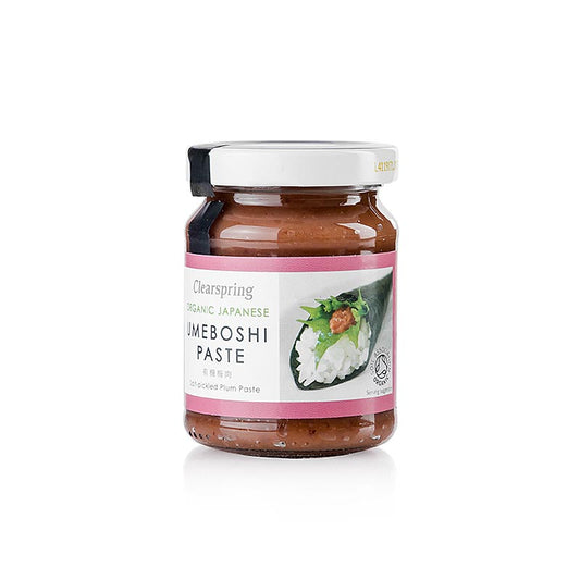 Pâte de prunes japonaises Umeboshi de Clearspring, 150 g, produit biologique