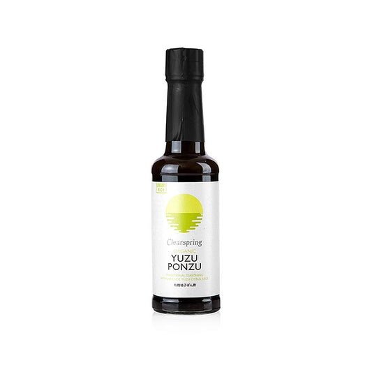 Sauce Yuzu Ponzu Bio, Clearspring, BIO, 150 ml - Une bouteille de sauce Yuzu Ponzu Bio de la marque Clearspring