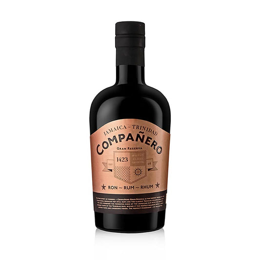 Bouteille de 700 ml de rhum Companero Gran Reserva Jamaica Trinidad 40% Vol.