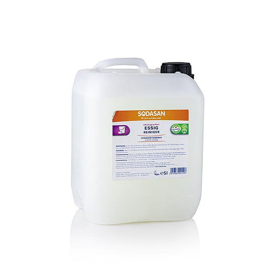 BIO-LINN Nettoyant au vinaigre Sodasan, 5 litres, produit de nettoyage naturel et écologique pour les surfaces domestiques