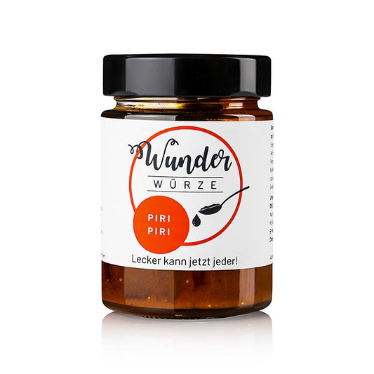 Photo de la marinade Piri Piri de Wonder Herbs, un délicieux mélange d'herbes et d'épices pour une expérience culinaire aventureuse, 175g