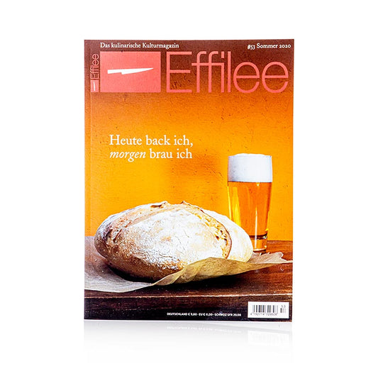 Couverture d'Effilee - Magazine de l'alimentation et de la vie, numéro 53, 1 pièce, avec des plats savoureux et des articles intéressants sur l'alimentation et l'art de vivre.