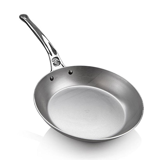deBUYER Mineral B Element Pro 28cm poêle à frire, une poêle à frire de haute qualité et durable en matériaux naturels, parfaite pour la cuisine à la maison