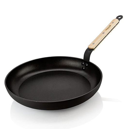 deBUYER B Bois Choc poêle à frire, induction, 32cm (878032), 1 st - Poêle à induction durable de 32cm, convenant à toutes les sources de chaleur, y compris l'induction, de la marque deBUYER B Bois Choc