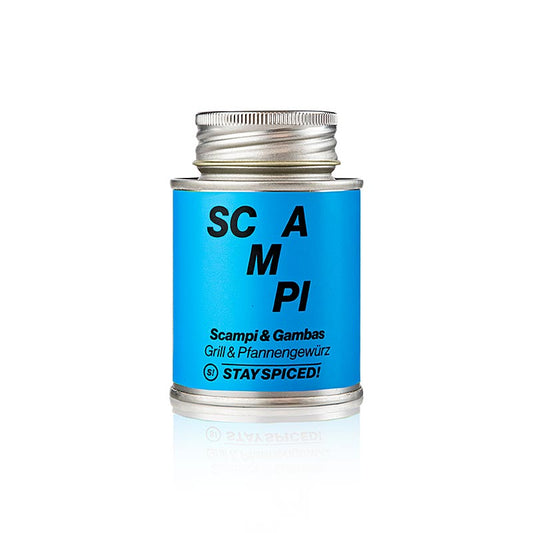 Préparation pour assaisonner les scampis et les crevettes, 80 g