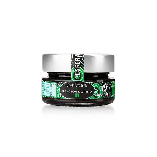 Boules de caviar épicé Plancton, Veta La Palma, 50 g - petites boules noires de caviar épicé provenant de Veta La Palma, d'un poids de 50 g