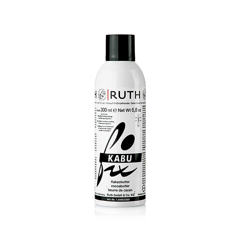 Beurre de cacao clair, liquide Kabufix Spray by Ruth, 300 ml