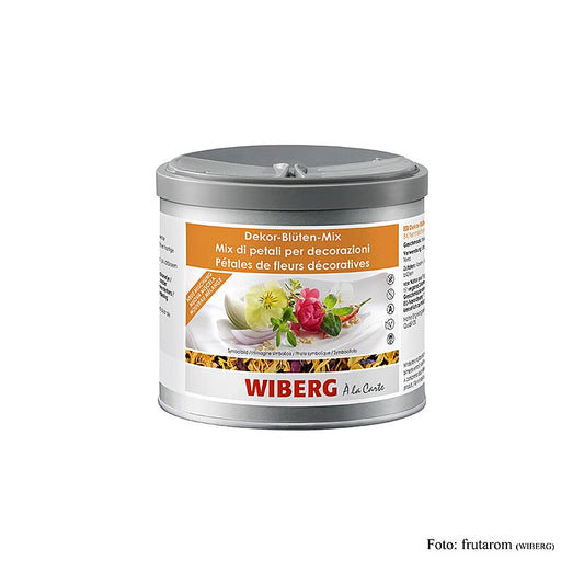 Wiberg decorative flower mix, flower mix (269432), 25 g - Mélange de fleurs séchées comestibles pour usage décoratif