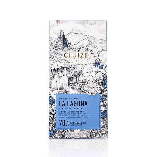 La Laguna plantation chocolate bar, 70% dark, Michel Cluizel (12121), 70 g - délicieux chocolat noir de haute qualité