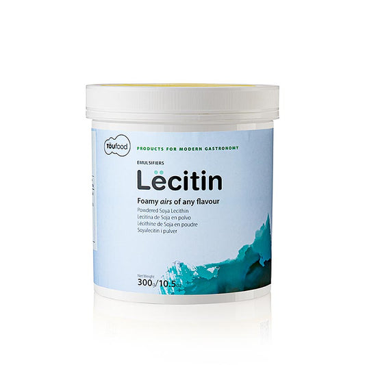 TÖUFOOD LËCITIN, émulsifiant lécithine, 300 g - émulsifiant lécithine de haute qualité pour la préparation des aliments et la pâtisserie