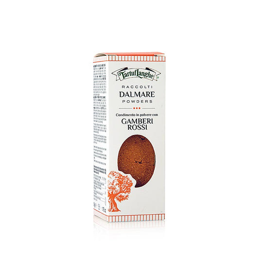 Poudre de crevettes rouges séchées de Tartuflanghe DALMARE®, emballage de 50 g