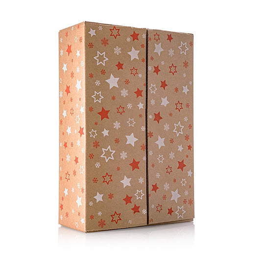 Boîte d'expédition Stars 600, avec insert 3 pièces, dimensions 425x278x205mm, en carton robuste, convient pour l'expédition de divers produits, 1 pièce