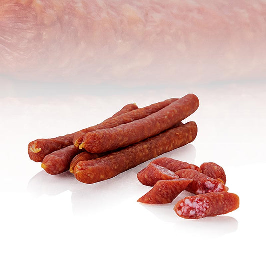  VULCANO Piments Vulcanossi (piquants), mini-salami, 85 g Produit photo