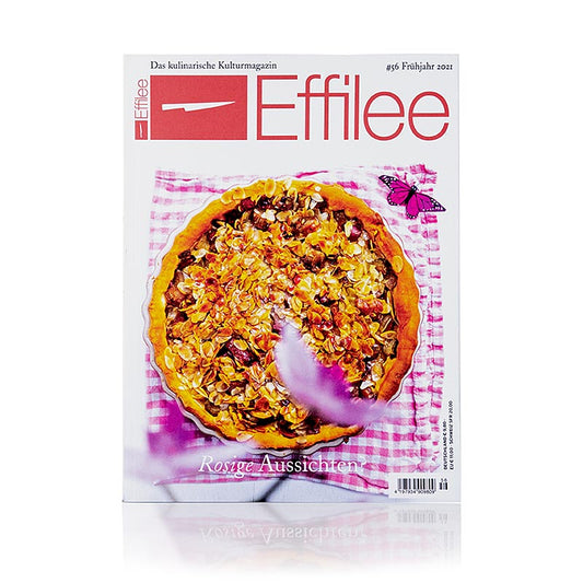 Couverture d'Effilee - Magazine de l'alimentation et de la vie, numéro 56, avec des articles inspirants, des recettes et de magnifiques photographies.