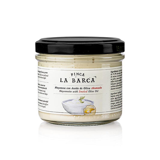 Mayonnaise à l'huile d'olive fumée, Finca La Barca, 120 ml