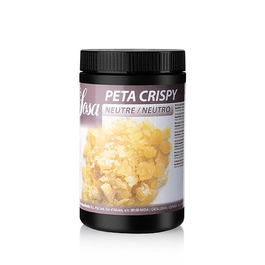 Sosa Peta Crispy, Neutre (popsorbet) (39496), 700 g, pour des sorbets et des desserts rafraîchissants et croquants