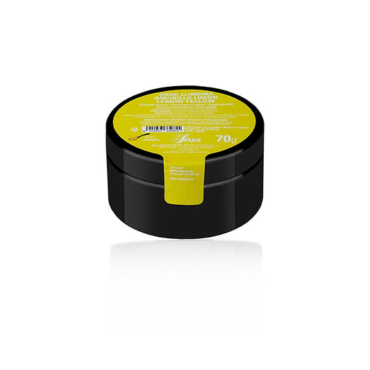 Poudre de 70 g Colorant Sosa jaune citron, soluble dans l'eau (39439)