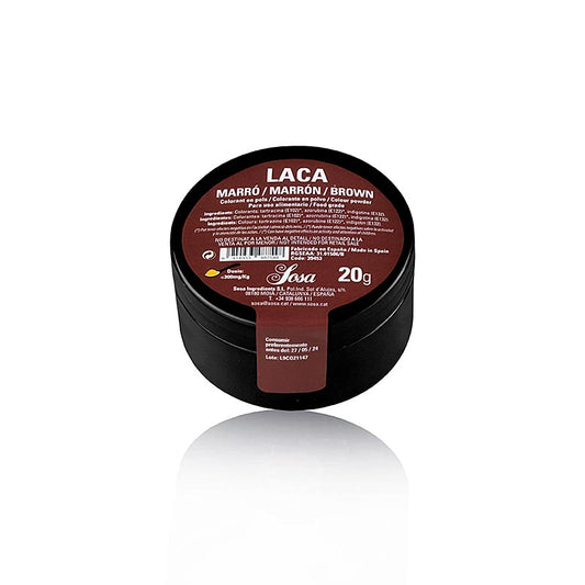 20 g de colorant alimentaire en poudre liposoluble marron de Sosa (39453)
