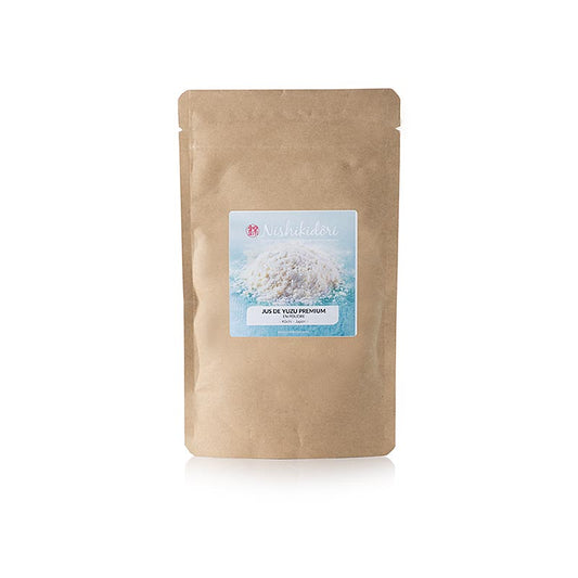 Poudre de yuzu, extraite du jus de yuzu, 50 g, parfaite pour ajouter une saveur d'agrumes aux plats et aux boissons