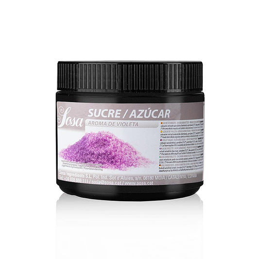Paquet de 450 g de sucre Sosa à l'arôme de violette (39295) pour la pâtisserie et la confiserie