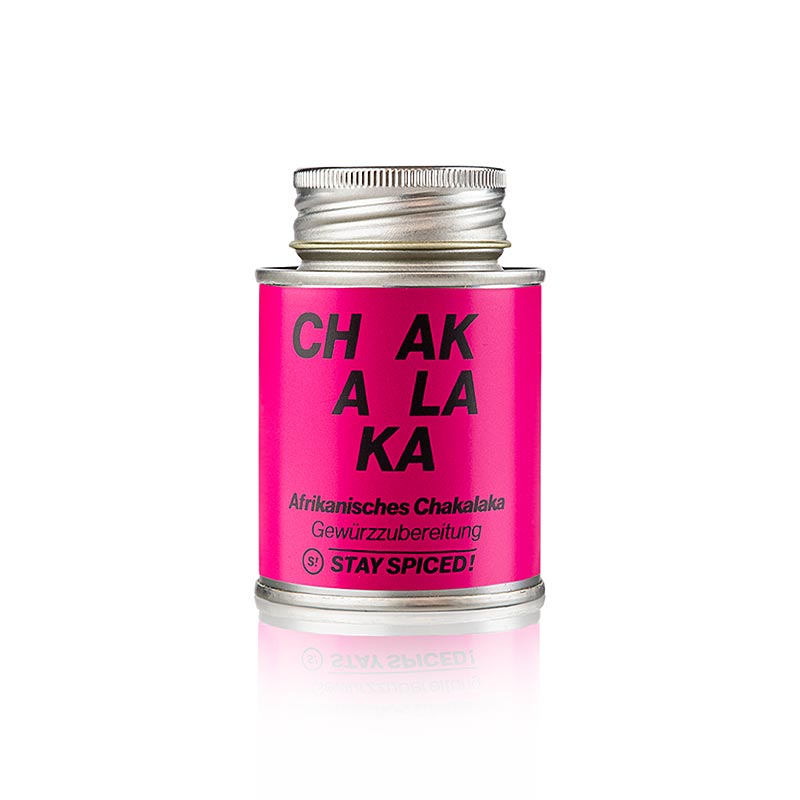 80g de Stay Spiced Chakalaka, un mélange d'herbes aromatiques et savoureuses