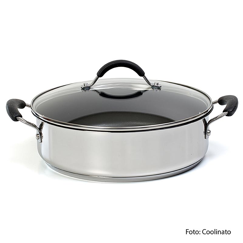 Rôtissoire de 28 cm de Coolinato, idéale pour la cuisson lente et le rôtissage