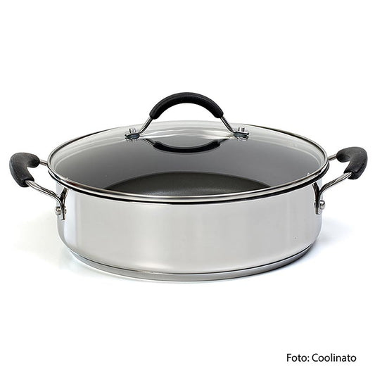 Rôtissoire de 28 cm de Coolinato, idéale pour la cuisson lente et le rôtissage