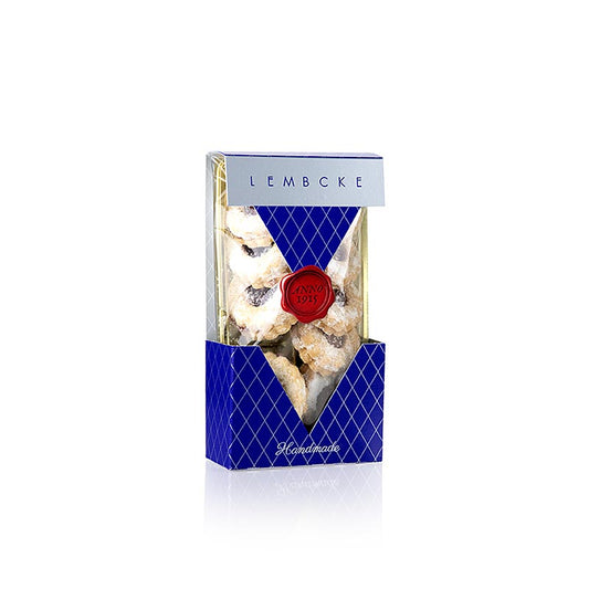 Délicieux et savoureux biscuits au thé, confiture et gelée avec morceaux de gel de fruits, marque Lembcke, 100g, parfaits pour tartiner des toasts ou des pâtisseries