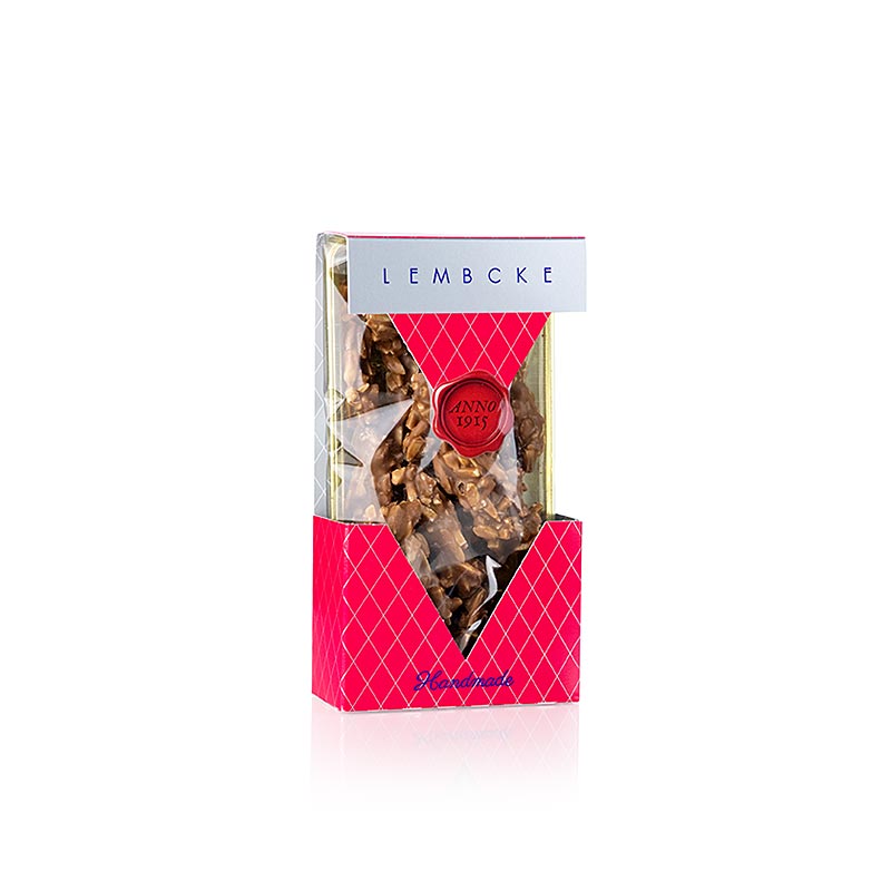 Biscuits au thé Mandini Lait de cacao, amandes effilées, lait entier, Lembcke, 100 g - délicieux lait de cacao aux amandes effilées et au lait entier de la marque Lembcke, 100 g