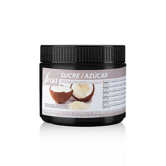 Alt text : Sosa sucre à la noix de coco (39287) 450 g, un mélange délicieux et aromatique de sucre et de noix de coco, parfait pour donner du goût à vos recettes préférées