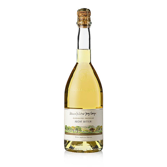 Bouteille de 750 ml de produit pétillant sans alcool "Aecht Bitter" de Jörg Geiger