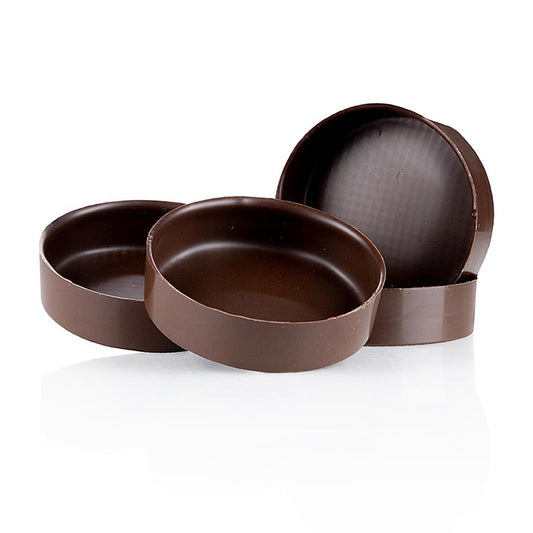 Délicieuses tartelettes au chocolat de Dobla, 7 cm de diamètre, 858 g, 66 pièces, parfaites pour les desserts gourmands et les occasions spéciales.