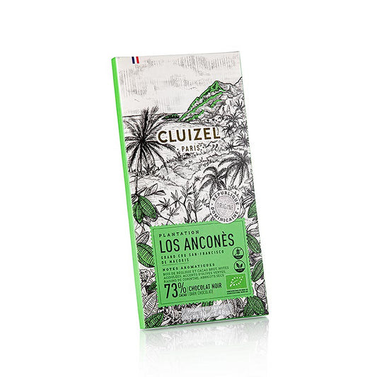 Tablette de chocolat de plantation noir 73% Michel Cluizel Los Ancones 70g Organic