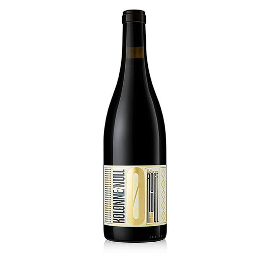 Vin rouge sans alcool Cuvée Rouge No2 d'Espagne, produit par Column Zero, 750 ml