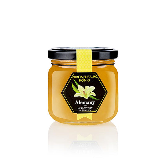 Miel de citronnier Mel Llimoner d'Espagne, Alemany, 250 g - miel biologique de fleurs de citronnier d'Espagne, produit par Alemany, paquet de 250 g