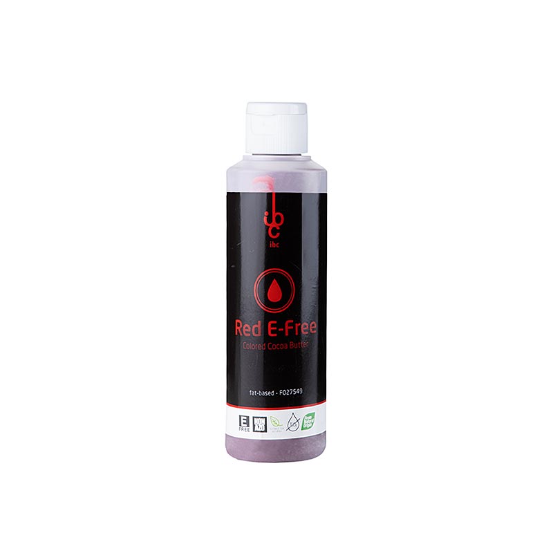 Beurre de cacao rouge biologique en conteneur IBC de 245g, certifié Clean Label